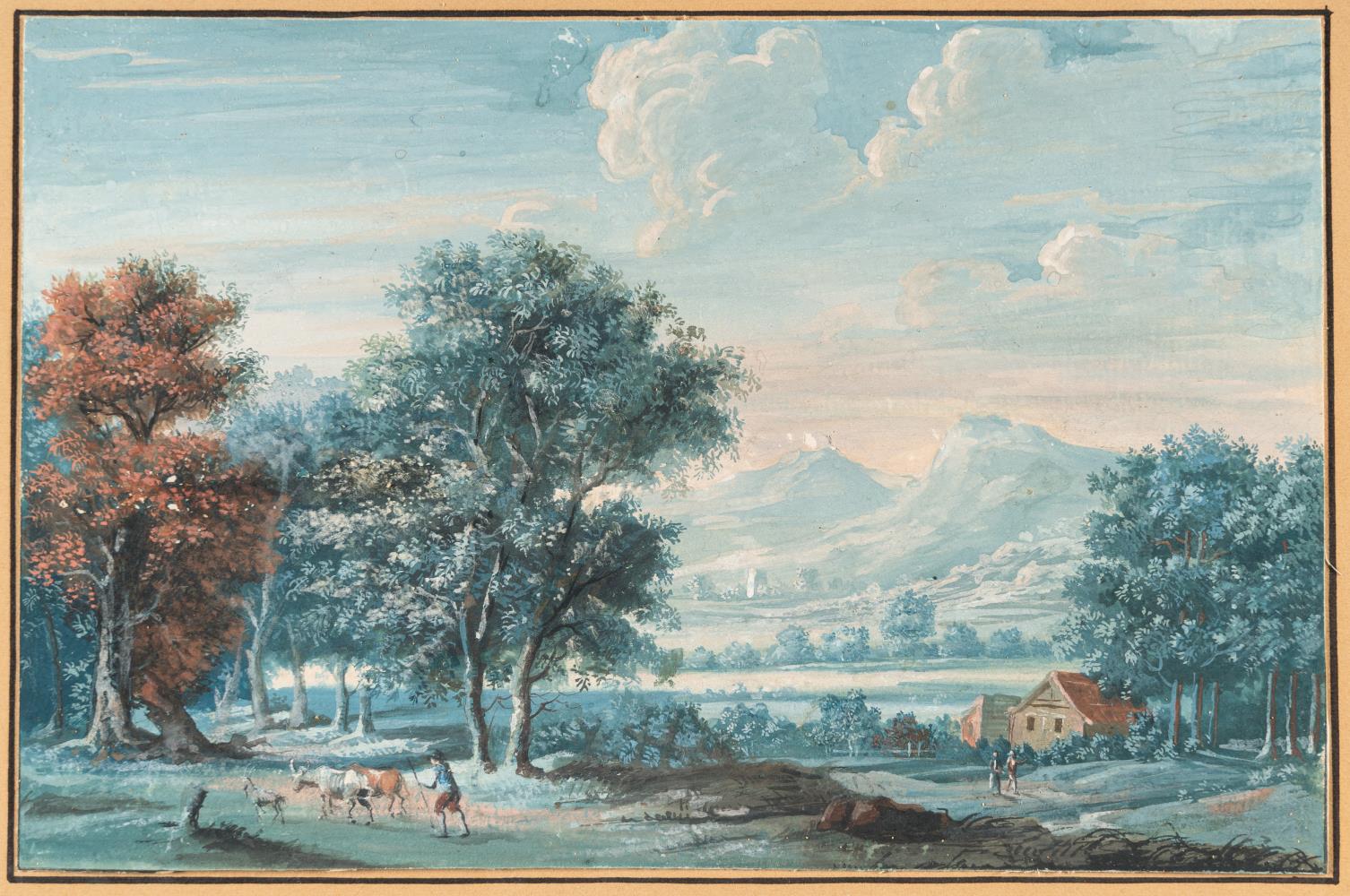 Pastorale Landschaft