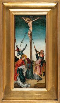 Kreuzigung Christi mit Longinus und dem guten Hauptmann