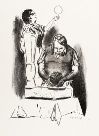 Neujahrsblatt (Waage)