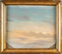 Pendants: Wolkenstudien bei aufbrechendem Himmel