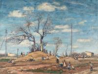 "Frühlingshügel" (Spring Hill)