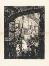 Die große Piazza, aus: Carceri d'Invenzione.
