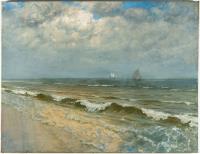 Strand bei New Brighton