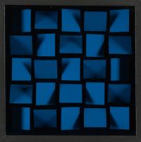 Auflagenobjekt cölinblau ("MI IV / CB 602")