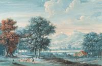 Pastorale Landschaft