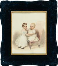 Doppelbildnis Erzherzogin Maria Theresia und Erherzog Karl Albert