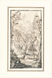 Landschaft mit Apoll und Daphne und weiteren Ovidschen Metamorphosen