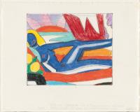 Study for Sunset Nude (Miami Variation)