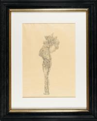 Studie zu dem Gemälde „Daphne-Büste“