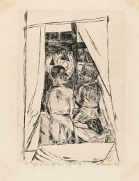 "Am Fenster" (Kinder am Fenster)