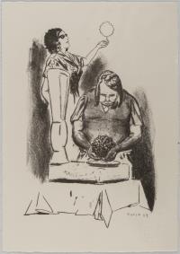 Neujahrsblatt (Waage)