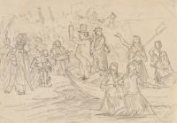 Anlandung König Ottos I. von Griechenland in Nauplia am 6. Februar 1833
