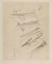 Zweite Radierung für die Editions "Cahiers d'Art"