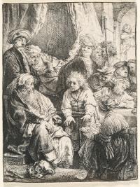 Joseph seine Träume erzählend