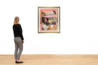 Interior: Fireplace with Blackbird