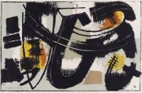 3 Bll.: „No. 132 G“ – Ohne Titel –Strukturdruck Nr. 2