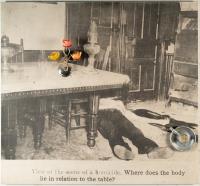 View of the Scene of a Homicide aus dem Zyklus Criminal Investigations