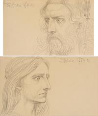 2 Bll.: „Tristan“ – „Isolde“
