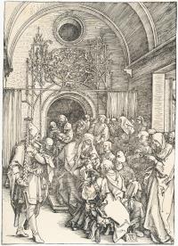 Die Beschneidung Christi, Blatt 11 aus dem Marienleben
