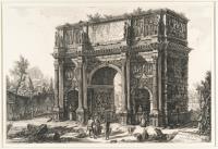 Veduta dell'Arco di Constantino (Ansicht des Konstantinsbogens)