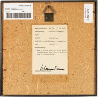 Auflagenobjekt cölinblau ("MI IV / CB 602")