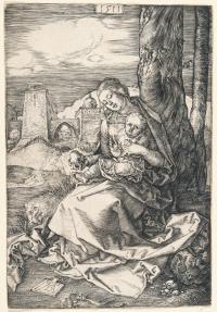 Maria mit der Birne