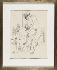 Zwei Akte im Innenraum