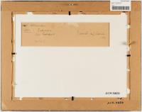 „Badende auf hellrot“