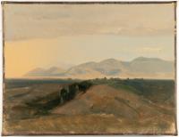 Landschaft bei Palestrina (Latium)