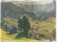Gailenberg with a view of Hindelang