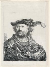 Selbstbildnis mit dem federgeschmückten Barett