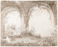 Blick aus der Villa des Maecenas in Tivoli