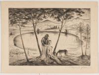 Kleinstadt mit Kutscher I