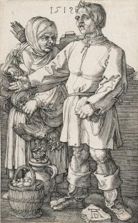 Der Marktbauer und sein Weib