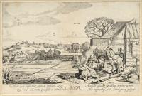 4 Bll.: Die vier Elemente: Aer - Ignis - Aqua - Terra