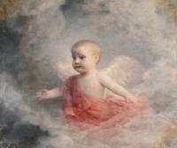 Engel in den Wolken