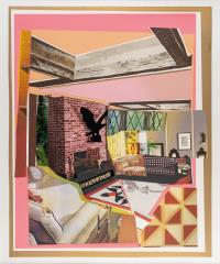 Interior: Fireplace with Blackbird