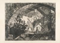 Prisoners on a Projecting Platform (Gefangene auf einer auskragen