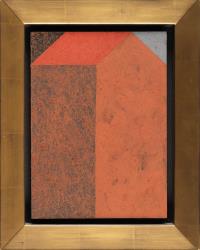 Rotes Haus mit Rotem Dach