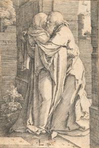 Joachim und Anna unter der Goldenen Pforte