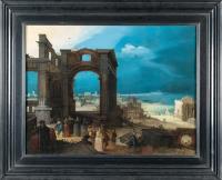 Ruinenlandschaft im Hafen