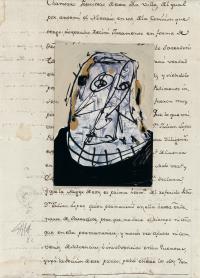 Superimposition ("Le gueridon (BRAQUE)")