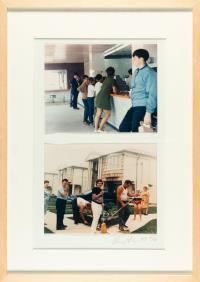 2 Bll.: People in New Highway Restaurant, NJ – Two Family Groups, NY