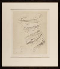 Zweite Radierung für die Editions "Cahiers d'Art"