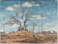 "Frühlingshügel" (Spring Hill)