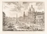 Veduta di Piazza Navona sopra le rovine del Circo Agonale