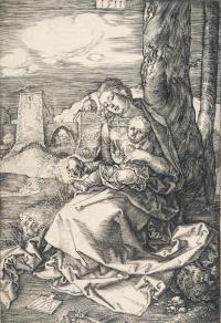Maria mit der Birne