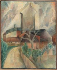Clouds and House (Group of Houses)