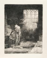 Gelehrter in seiner Stube, genannt: Faust