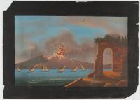 2 Bll.: Vesuvausbruch 1839